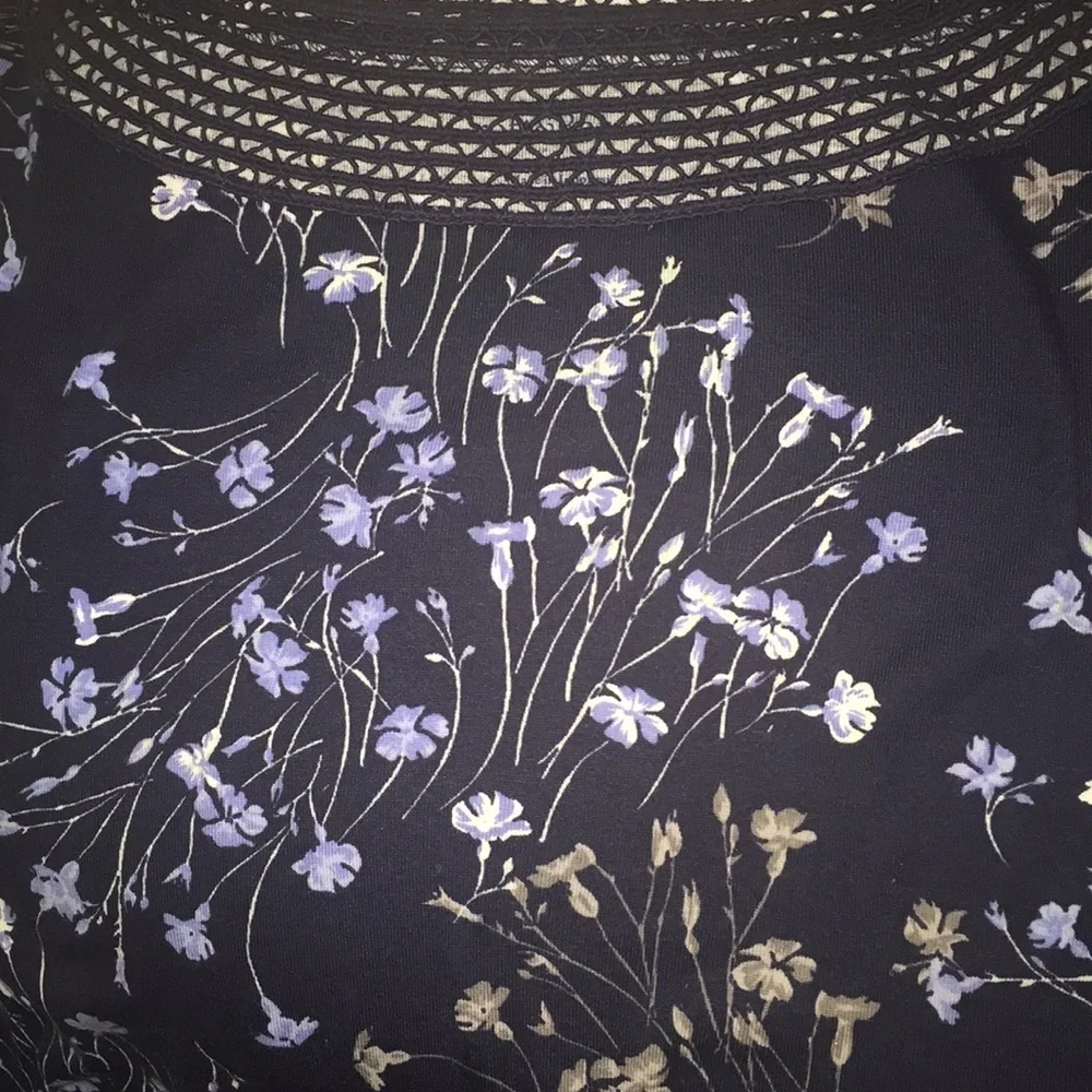 Croft & Barrow Cotton T-shirt Blouse - Picture 7 of 7